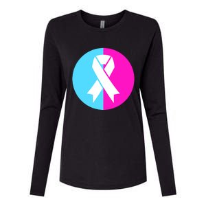 Pro Life Pregnancy Infant Loss Awareness Protect Life Anti Abortion Womens Cotton Relaxed Long Sleeve T-Shirt