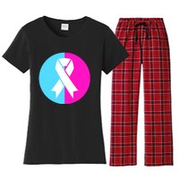 Pro Life Pregnancy Infant Loss Awareness Protect Life Anti Abortion Women's Flannel Pajama Set