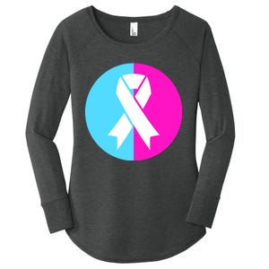 Pro Life Pregnancy Infant Loss Awareness Protect Life Anti Abortion Women's Perfect Tri Tunic Long Sleeve Shirt