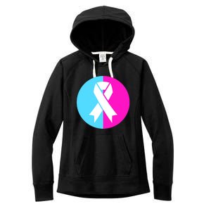 Pro Life Pregnancy Infant Loss Awareness Protect Life Anti Abortion Women's Fleece Hoodie