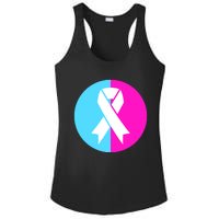 Pro Life Pregnancy Infant Loss Awareness Protect Life Anti Abortion Ladies PosiCharge Competitor Racerback Tank