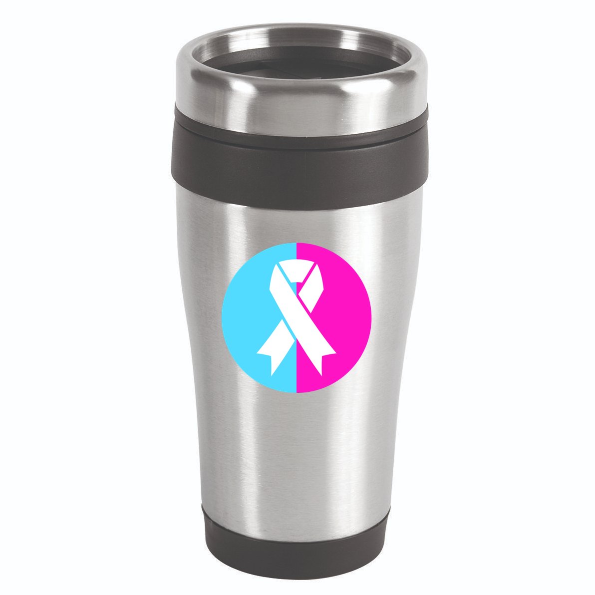Pro Life Pregnancy Infant Loss Awareness Protect Life Anti Abortion 16oz Travel Tumbler