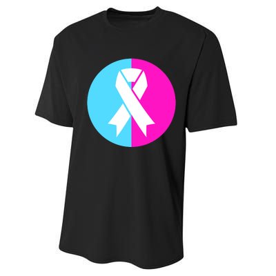 Pro Life Pregnancy Infant Loss Awareness Protect Life Anti Abortion Performance Sprint T-Shirt