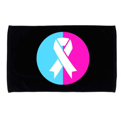 Pro Life Pregnancy Infant Loss Awareness Protect Life Anti Abortion Microfiber Hand Towel