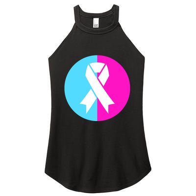 Pro Life Pregnancy Infant Loss Awareness Protect Life Anti Abortion Women's Perfect Tri Rocker Tank