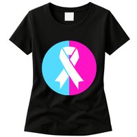 Pro Life Pregnancy Infant Loss Awareness Protect Life Anti Abortion Womens T-Shirt