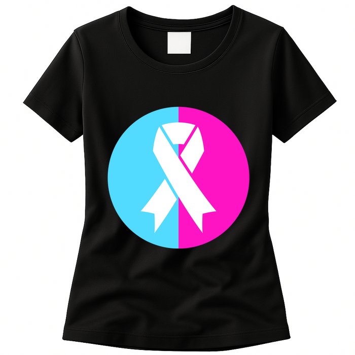 Pro Life Pregnancy Infant Loss Awareness Protect Life Anti Abortion Womens T-Shirt