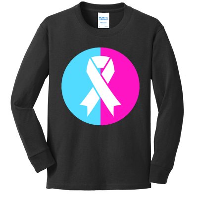 Pro Life Pregnancy Infant Loss Awareness Protect Life Anti Abortion Kids Long Sleeve Shirt