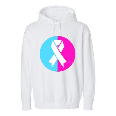 Pro Life Pregnancy Infant Loss Awareness Protect Life Anti Abortion Garment-Dyed Fleece Hoodie