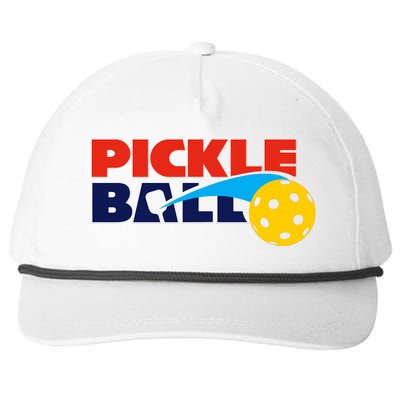 Pickleball League Snapback Five-Panel Rope Hat