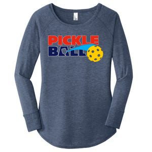 Pickleball League Women's Perfect Tri Tunic Long Sleeve Shirt