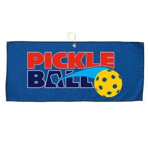 Pickleball League Large Microfiber Waffle Golf Towel