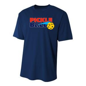 Pickleball League Youth Performance Sprint T-Shirt