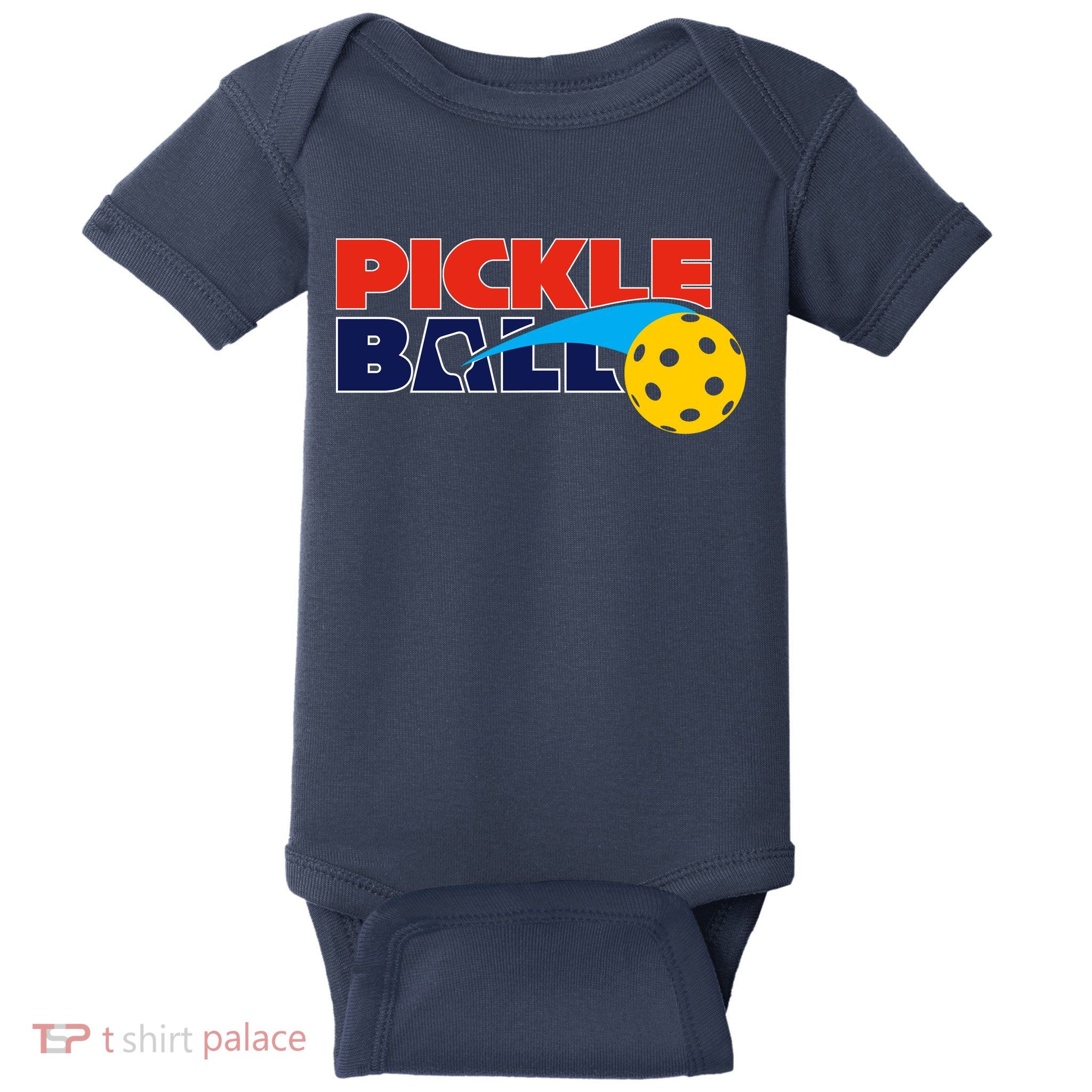 Pickleball League Baby Bodysuit