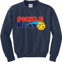 Pickleball League Kids Sweatshirt