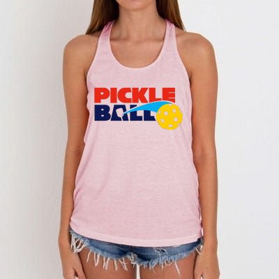 Pickleball League Women's Knotted Racerback Tank