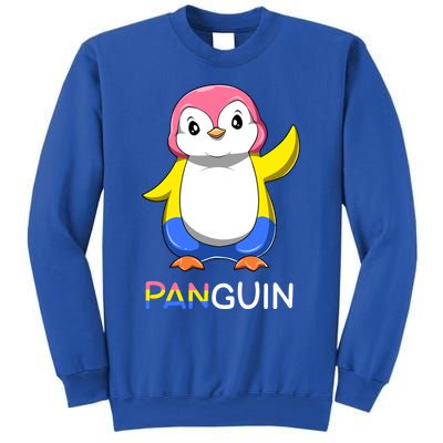 Pansexual Lgbtq Penguin A Colorful Pansexual Animal Gift Sweatshirt