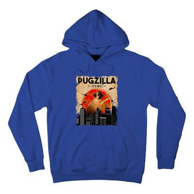 Pug Lover Pugzilla Funny Pug Funny Dog Pug Art Pug  Hoodie