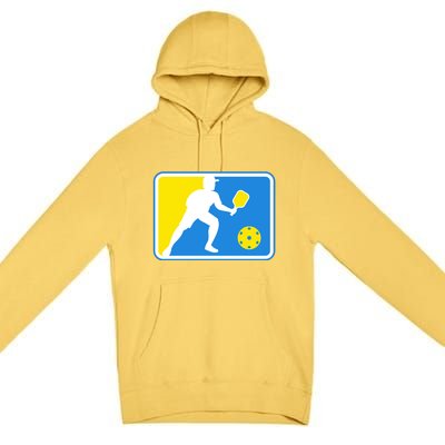 Pickleball Logo Premium Pullover Hoodie