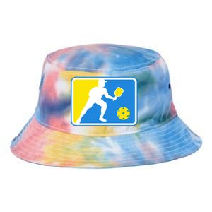 Pickleball Logo Tie Dye Newport Bucket Hat