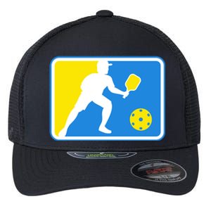 Pickleball Logo Flexfit Unipanel Trucker Cap