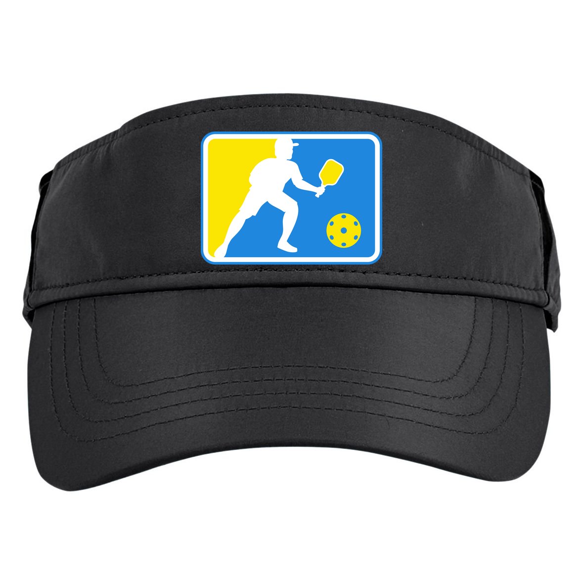Pickleball Logo Adult Drive Performance Visor