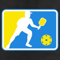 Pickleball Logo Adult Drive Performance Visor