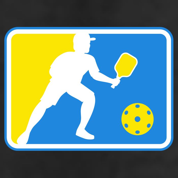 Pickleball Logo Adult Drive Performance Visor