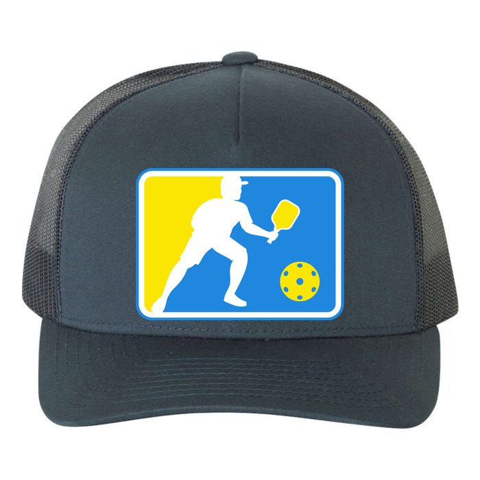 Pickleball Logo Yupoong Adult 5-Panel Trucker Hat