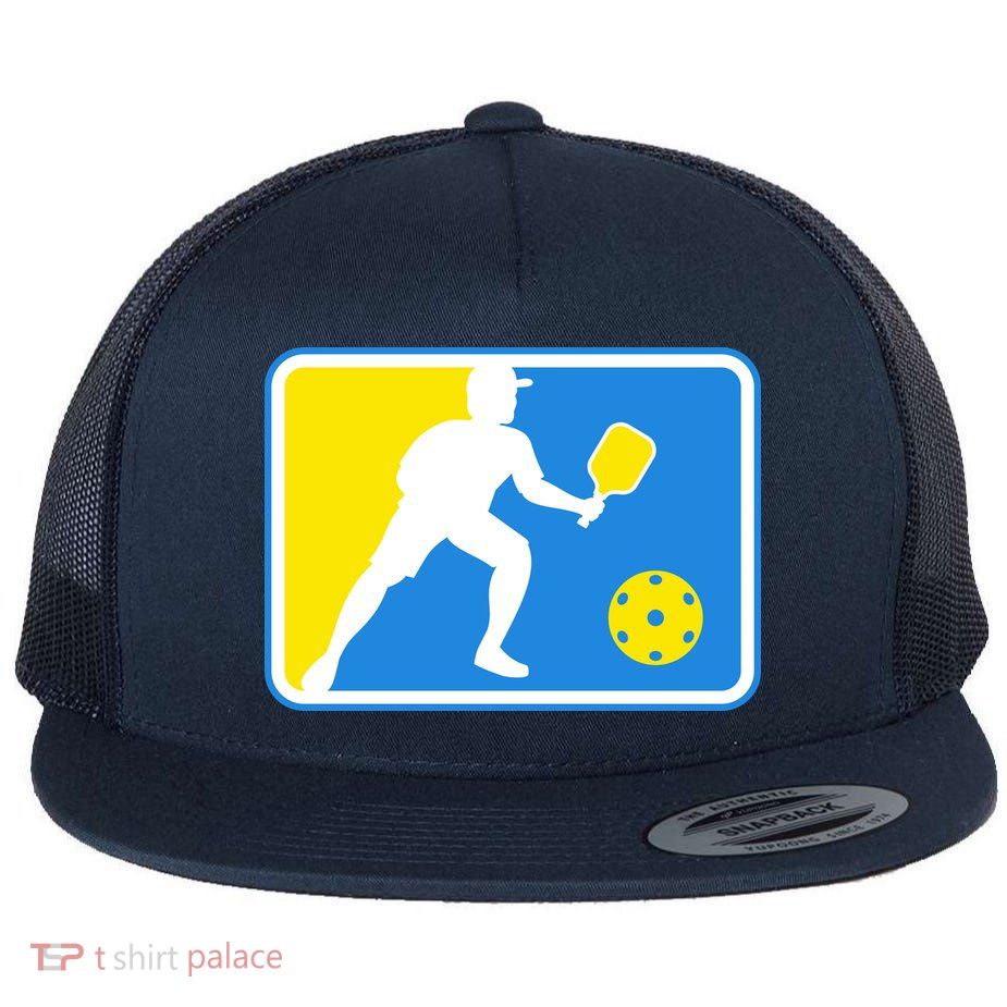 Pickleball Logo Flatbill Hat