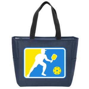 Pickleball Logo Zip Tote Bag