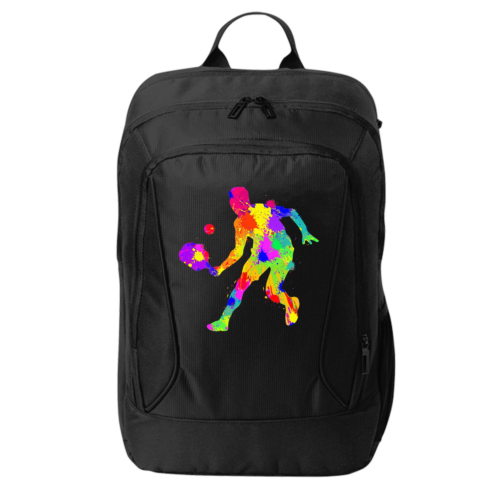 Pickleball Ladies Peace Love Pickleball Tie Dye City Backpack