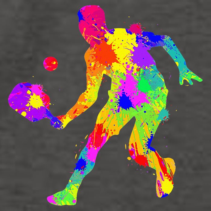 Pickleball Ladies Peace Love Pickleball Tie Dye Vector Backpack