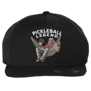 Pickleball Legend Wool Snapback Cap