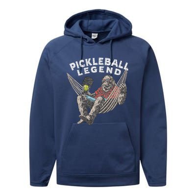 Pickleball Legend Performance Fleece Hoodie