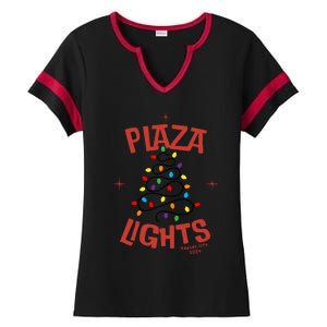 Plaza Lights Ladies Halftime Notch Neck Tee