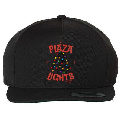Plaza Lights Wool Snapback Cap