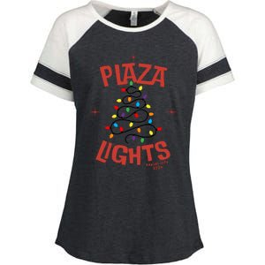 Plaza Lights Enza Ladies Jersey Colorblock Tee