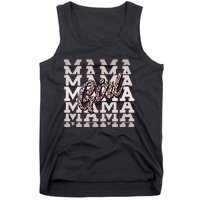 Pink Leopard Print Girl Mama Tank Top