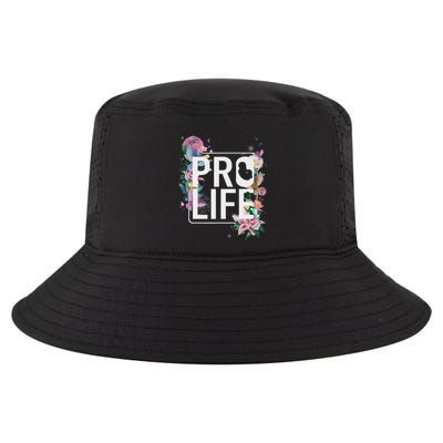 Pro Life Prolife Pro God Choose Life Conservative Christian Cool Comfort Performance Bucket Hat