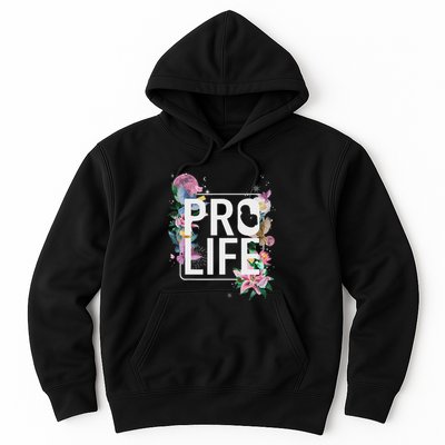 Pro Life Prolife Pro God Choose Life Conservative Christian Hoodie
