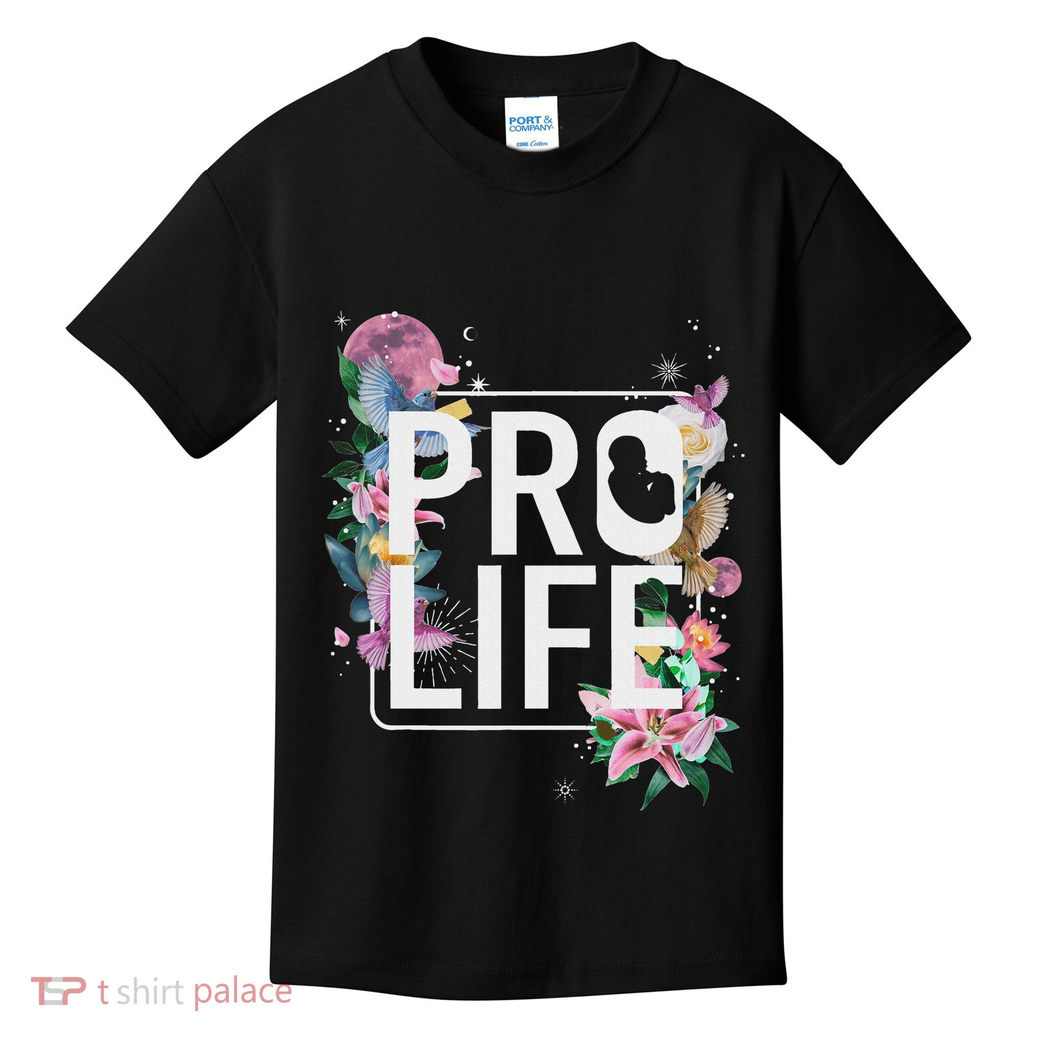 Pro Life Prolife Pro God Choose Life Conservative Christian Kids T-Shirt
