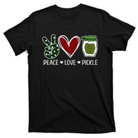 Peace Love Pickle Design For Pickle Lovers T-Shirt