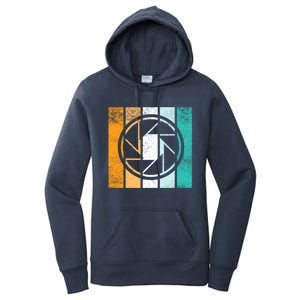 Photographer Lens Photographers Retro Camera Photography Funny Gift Women's Pullover Hoodie