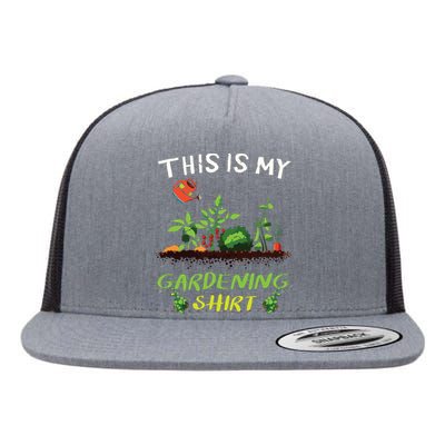 Plants Lover Flat Bill Trucker Hat