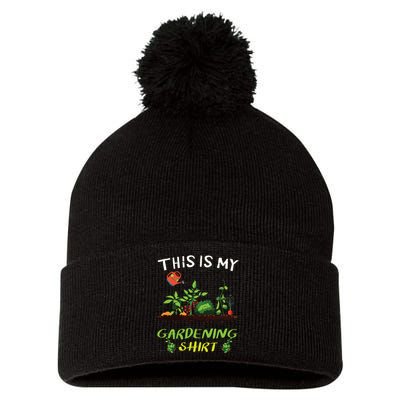 Plants Lover Pom Pom 12in Knit Beanie