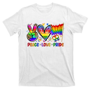 Peace Love Pride Lgbt Pride Month T-Shirt