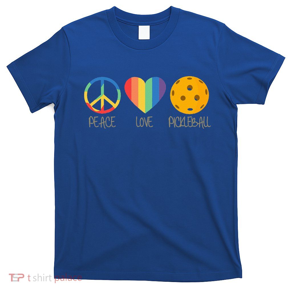 Peace Love Pickleball T-Shirt