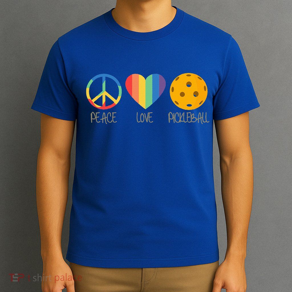 Peace Love Pickleball T-Shirt