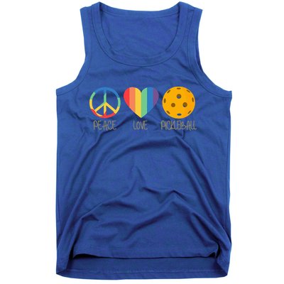 Peace Love Pickleball Tank Top